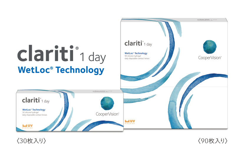 クラリティ® ワンデー WetLoc® Technology パッケージ